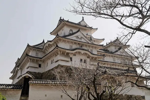 view from Bizen no maru bailey